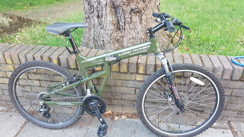 land rover city folding bike